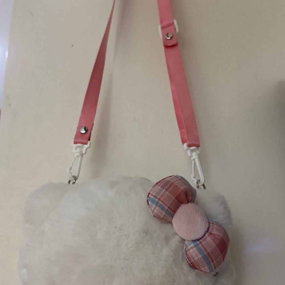 Hello kitty plush purse